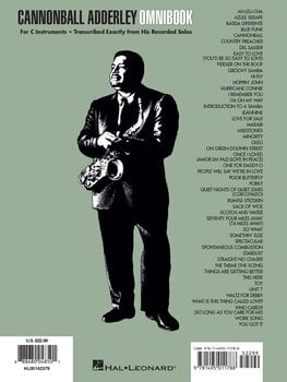 ноти Hal Leonard Cannonball Adderley - Omnibook ноти - 6