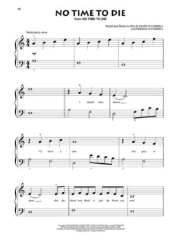 Natos Hal Leonard Billie Eilish - Beginning Piano Solo Natos - 4