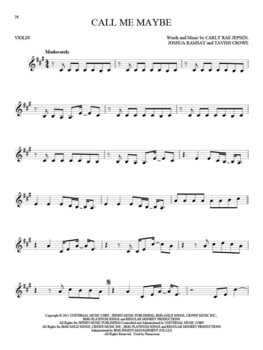 Note Hal Leonard 101 Hit Songs Note - 3