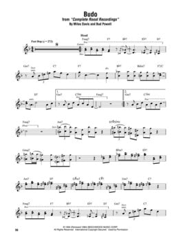 Note Hal Leonard Stan Getz - Omnibook Note - 5