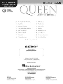 Note Hal Leonard Queen - Updated Edition Note - 2