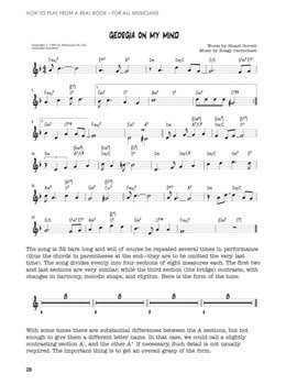 Manuel Hal Leonard How to Play from a Real Book Manuel - 4
