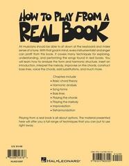 Manuel Hal Leonard How to Play from a Real Book Manuel - 6
