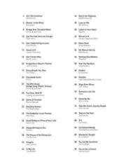 Note Hal Leonard Simple Fingerstyle Guitar Songs Note - 1