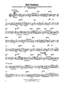 Note Hal Leonard Charlie Parker Omnibook - Volume 2 Note - 4