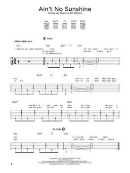Note Hal Leonard Simple Fingerstyle Guitar Songs Note - 3