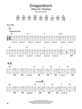 Note Hal Leonard Simple Fingerstyle Guitar Songs Note - 5