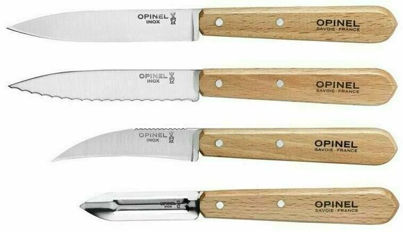 Пикник, кухненски нож Opinel Les Essentiels Box Set - Beech Пикник, кухненски нож - 2
