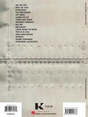 Notes Hal Leonard Foo Fighters - Greatest Hits Notes - 5