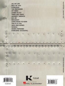 Nuty Hal Leonard Foo Fighters - Greatest Hits Nuty - 6