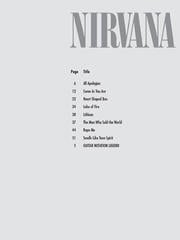 Natos Hal Leonard Nirvana Natos - 1