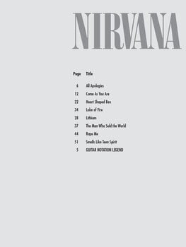 Natos Hal Leonard Nirvana Natos - 2