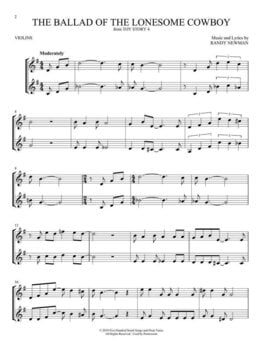 Noty Hal Leonard Disney Favorites for Two Noty - 3