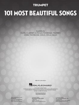 Note Hal Leonard 101 Most Beautiful Songs Note - 2
