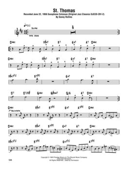 Note Hal Leonard Sonny Rollins Omnibook Note - 6