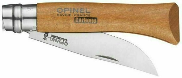 Nóż turystyczny Opinel N°10 Carbon Blister Pack - 2
