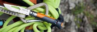 Faca para turistas Opinel N°08 Stainless Steel Outdoor Plastic Orange Faca para turistas - 4