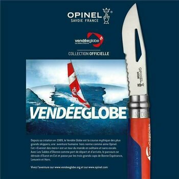Cuchillo para barco Opinel VRI No.8 Vendeé Globe Limited Edition - 4