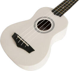 Soprano Ukulele Arrow PB10 S White Soprano Ukulele - 1