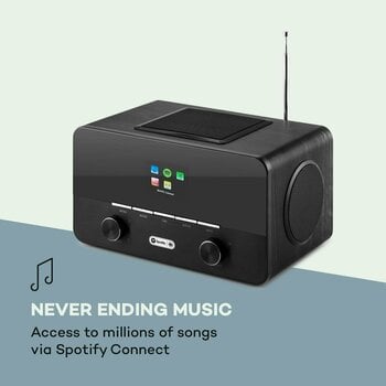 Desktop Music Player Auna Connect 150 2.1 Black - 3
