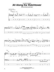 Notes Hal Leonard Jimi Hendrix Bass Tab Collection Notes - 1