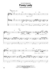 Notes Hal Leonard Jimi Hendrix Bass Tab Collection Notes - 3