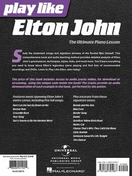 Notis Hal Leonard Play like Elton John Notis - 2