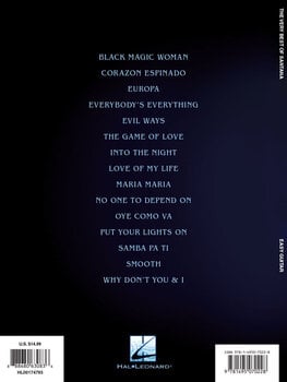 Natos Hal Leonard The Very Best of Santana Natos - 6