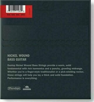 Bassguitar strings Dunlop DBN45105XL - 2
