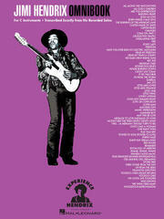 Note Hal Leonard Jimi Hendrix Omnibook Note - 5