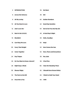 Note Hal Leonard The Beatles - Super Easy Songbook Note - 2