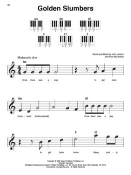 Note Hal Leonard The Beatles - Super Easy Songbook Note - 4