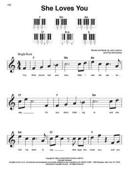 Note Hal Leonard The Beatles - Super Easy Songbook Note - 5