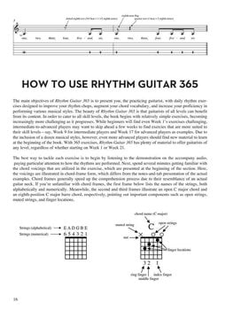 Notes Hal Leonard Rhythm Guitar 365 Notes - 4