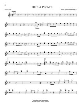 Notes Hal Leonard Pirates of the Caribbean Notes - 4