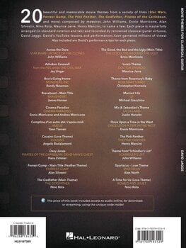 Noty Hal Leonard Movie Themes for Classical Guitar Noty - 8