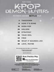 Note Hal Leonard KPop Demon Hunters Note - 1
