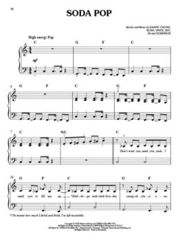 Note Hal Leonard KPop Demon Hunters Note - 3