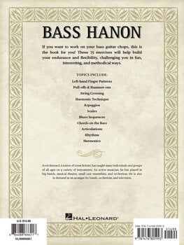 Noty Hal Leonard Bass Hanon Noty - 6