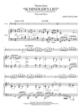 Notis Hal Leonard Theme from Schindler's List Notis - 3