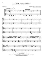 Notes Hal Leonard The Beatles for Two Trumpets Notes - 3