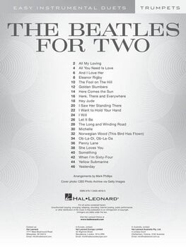 Noten Hal Leonard The Beatles for Two Trumpets Noten - 6
