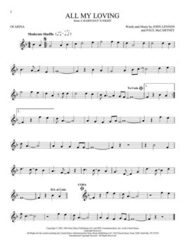 Noty Hal Leonard The Beatles for Ocarina Noty - 3