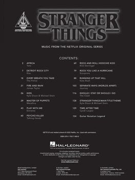 Nuty Hal Leonard Stranger Things Nuty - 2