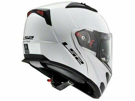 Helmet LS2 FF324 Metro Gloss White L Helmet - 3