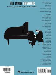 Noty Hal Leonard Bill Evans Omnibook for Piano Noty - 5
