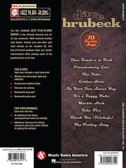 Note Hal Leonard Dave Brubeck: 10 Favorite Songs Note - 1