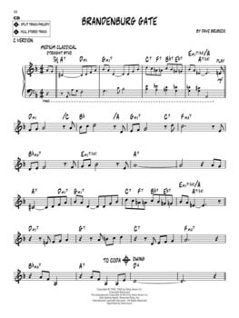 Note Hal Leonard Dave Brubeck: 10 Favorite Songs Note - 5