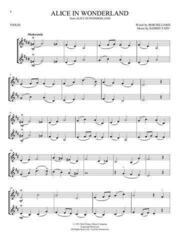 Natos Hal Leonard Disney Songs for Violin Duet Natos - 2
