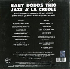 LP ploča Baby Dodds Trio - Jazz À La Creole (Reissue) (LP) - 1